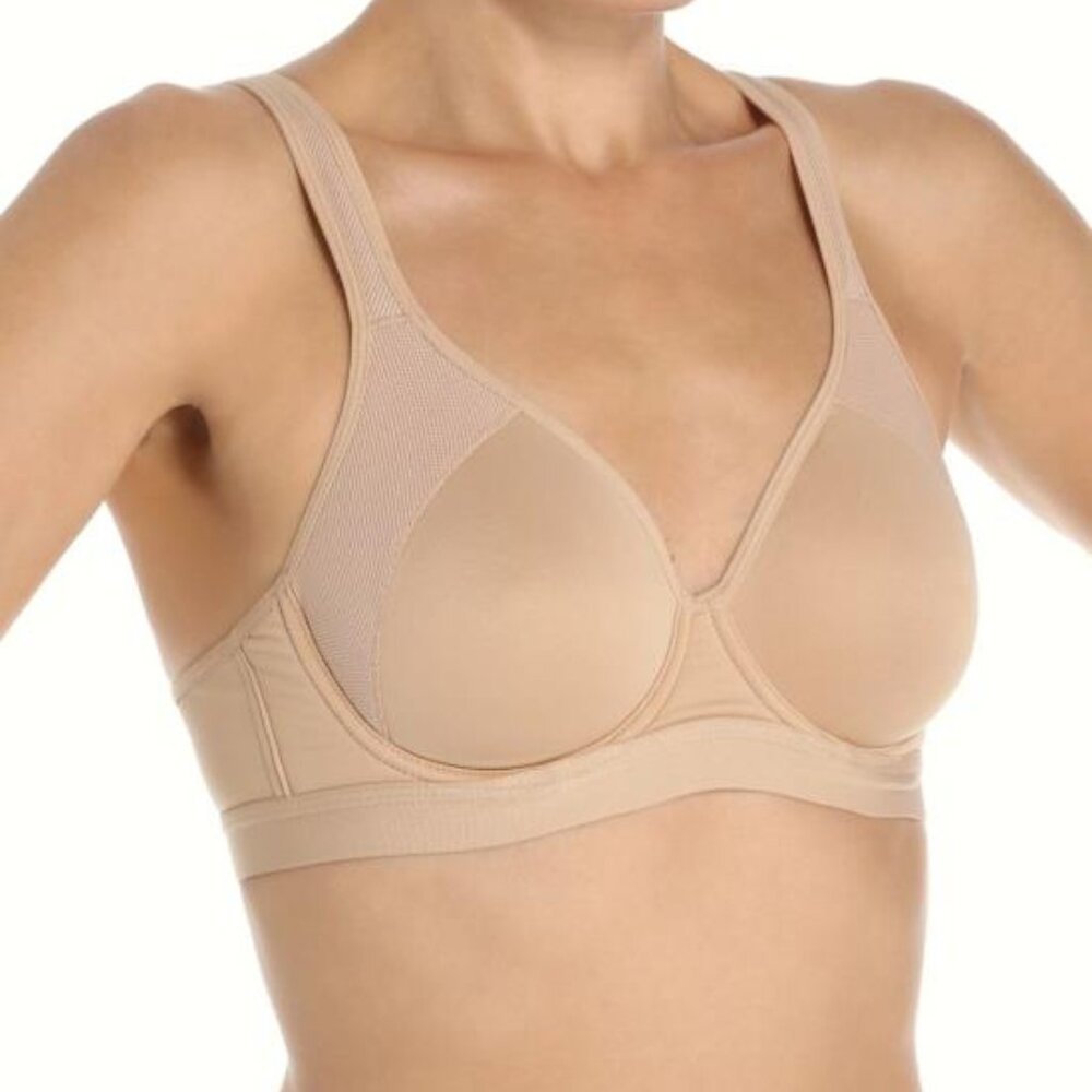 Carnival Firm Support Sports Bra 604, Women's, Size: 40 D, Beige New With Tags